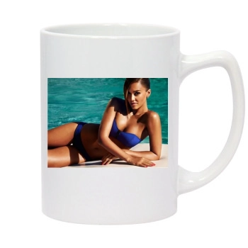 Jessica Alba 14oz White Statesman Mug