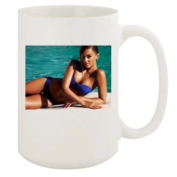 Jessica Alba 15oz White Mug