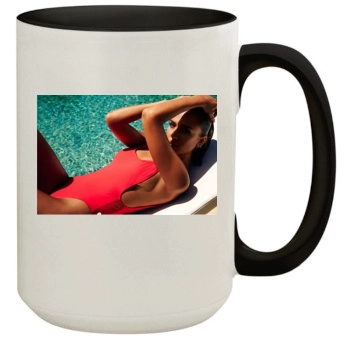 Jessica Alba 15oz Colored Inner & Handle Mug