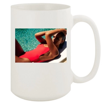 Jessica Alba 15oz White Mug