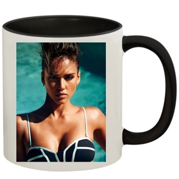 Jessica Alba 11oz Colored Inner & Handle Mug