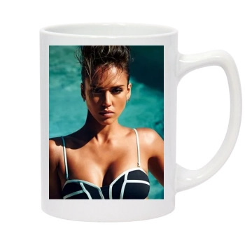 Jessica Alba 14oz White Statesman Mug