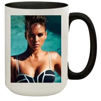 Jessica Alba 15oz Colored Inner & Handle Mug