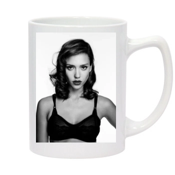 Jessica Alba 14oz White Statesman Mug