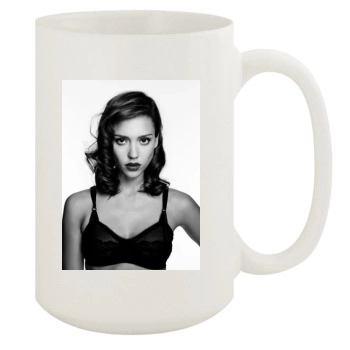 Jessica Alba 15oz White Mug