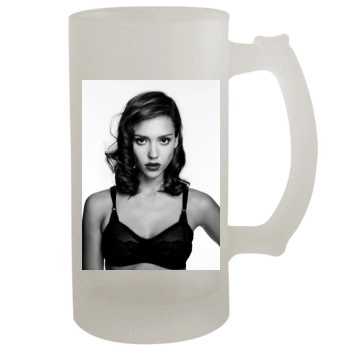 Jessica Alba 16oz Frosted Beer Stein