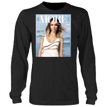 Jessica Alba Men's Heavy Long Sleeve TShirt