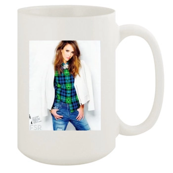 Jessica Alba 15oz White Mug