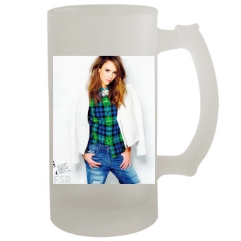 Jessica Alba 16oz Frosted Beer Stein