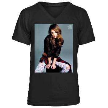 Jessica Alba Men's V-Neck T-Shirt