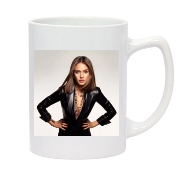 Jessica Alba 14oz White Statesman Mug