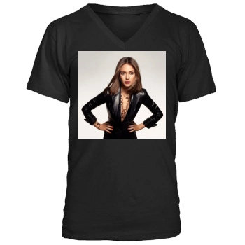 Jessica Alba Men's V-Neck T-Shirt