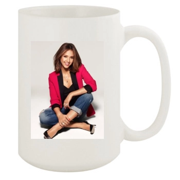 Jessica Alba 15oz White Mug