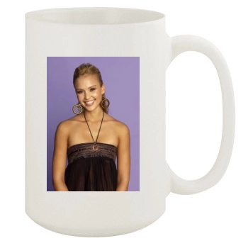 Jessica Alba 15oz White Mug