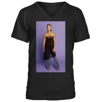 Jessica Alba Men's V-Neck T-Shirt