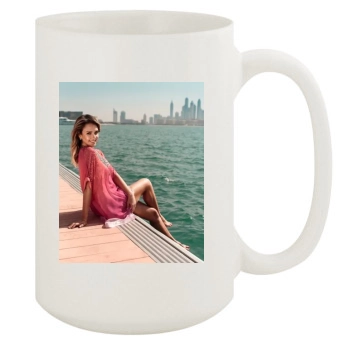 Jessica Alba 15oz White Mug