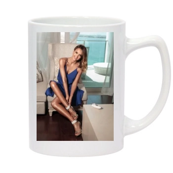 Jessica Alba 14oz White Statesman Mug