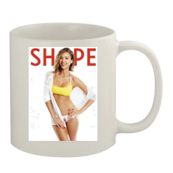 Jessica Alba 11oz White Mug