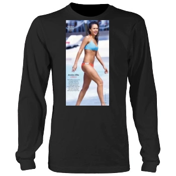 Jessica Alba Men's Heavy Long Sleeve TShirt