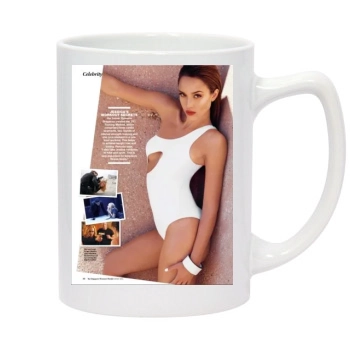 Jessica Alba 14oz White Statesman Mug