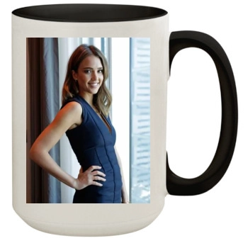 Jessica Alba 15oz Colored Inner & Handle Mug