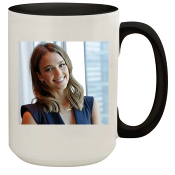 Jessica Alba 15oz Colored Inner & Handle Mug