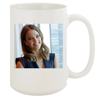 Jessica Alba 15oz White Mug