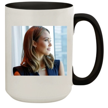 Jessica Alba 15oz Colored Inner & Handle Mug