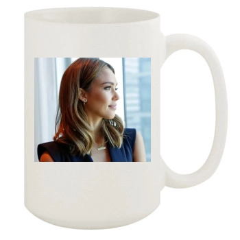 Jessica Alba 15oz White Mug