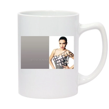 Jessica Alba 14oz White Statesman Mug