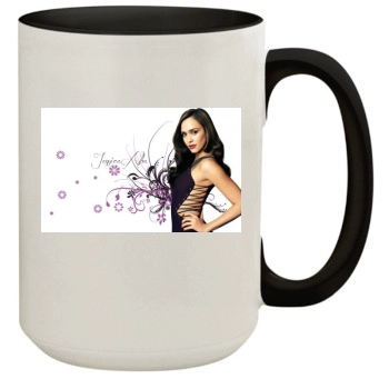 Jessica Alba 15oz Colored Inner & Handle Mug