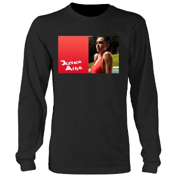 Jessica Alba Men's Heavy Long Sleeve TShirt