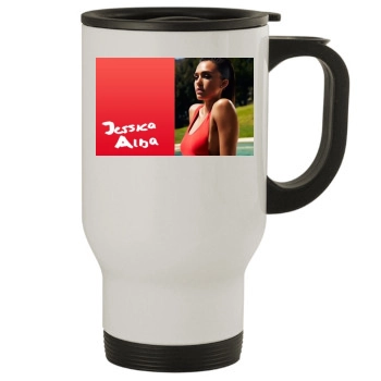 Jessica Alba Stainless Steel Travel Mug