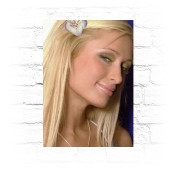 Paris Hilton Metal Wall Art