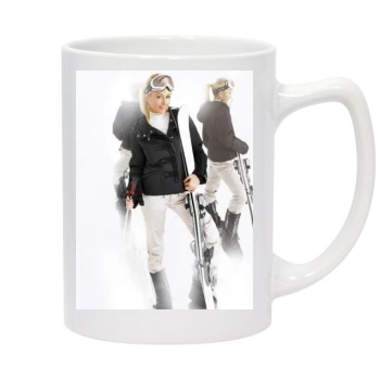 Paris Hilton 14oz White Statesman Mug