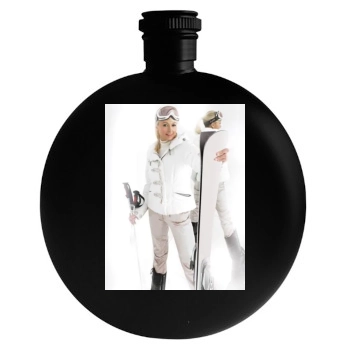 Paris Hilton Round Flask