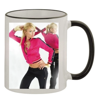 Paris Hilton 11oz Colored Rim & Handle Mug