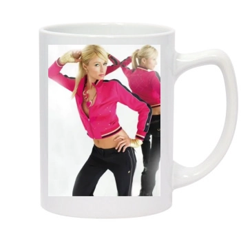 Paris Hilton 14oz White Statesman Mug