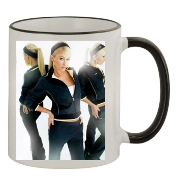 Paris Hilton 11oz Colored Rim & Handle Mug