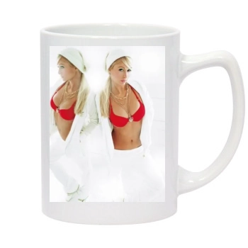 Paris Hilton 14oz White Statesman Mug