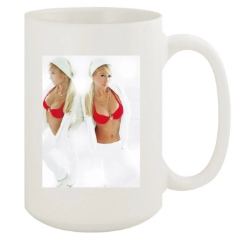 Paris Hilton 15oz White Mug