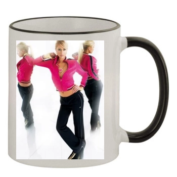 Paris Hilton 11oz Colored Rim & Handle Mug