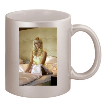 Paris Hilton 11oz Metallic Silver Mug