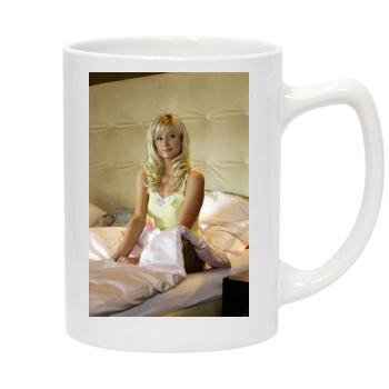 Paris Hilton 14oz White Statesman Mug