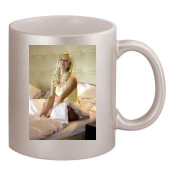 Paris Hilton 11oz Metallic Silver Mug