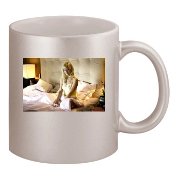 Paris Hilton 11oz Metallic Silver Mug