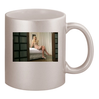 Paris Hilton 11oz Metallic Silver Mug