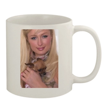 Paris Hilton 11oz White Mug