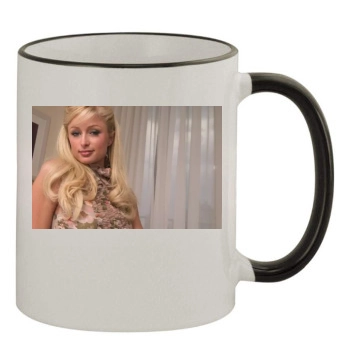 Paris Hilton 11oz Colored Rim & Handle Mug