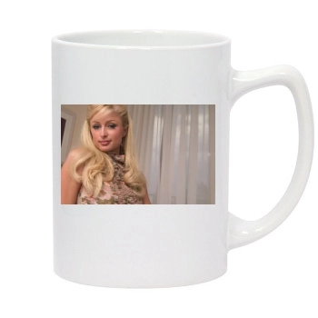 Paris Hilton 14oz White Statesman Mug